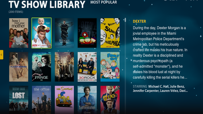 Boxee Box Interface